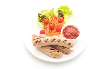 sebzeli ızgara sosis