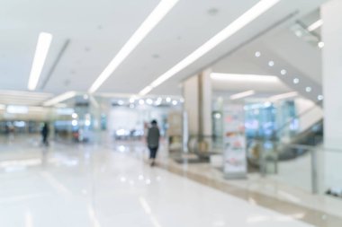 Lüks alışveriş merkezinde soyut bulanıklık