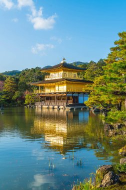 Kinkakuji Tapınağı (altın köşk güzel mimari)