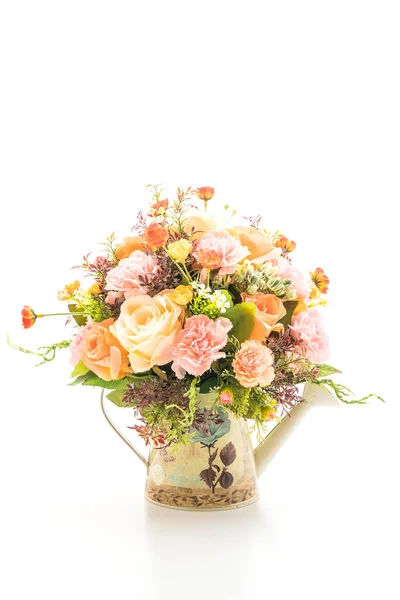 Bouquet flower in vase — Stock Photo, Image