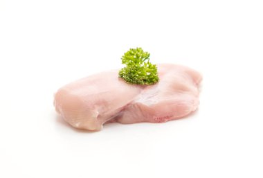 Taze çiğ tavuk filetosu.