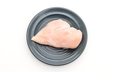 Taze çiğ tavuk filetosu.