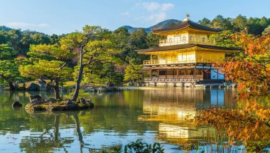 Kinkakuji Tapınağı (altın köşk güzel mimari)