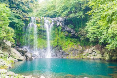 Jeju Isaland cheonjeyeon şelaleler
