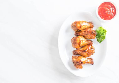 Barbekü tavuk kanadı