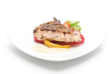 balığı biftek vagetable ile balık