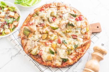 Masada vejetaryen pizza