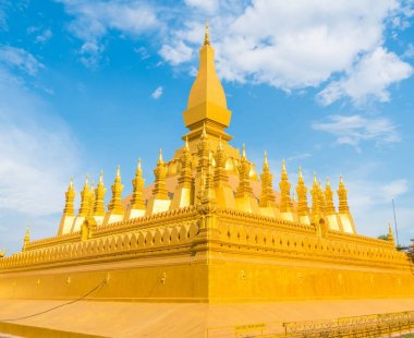 Güzel mimari Pha o Luang, Vientiane, Laos.