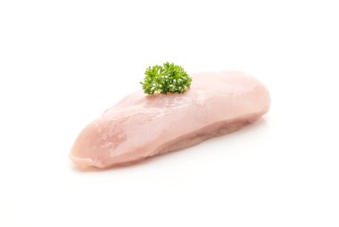 Taze çiğ tavuk filetosu.