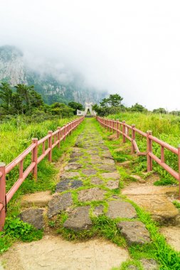 Jeju adasında Hamel anıt