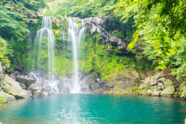 Jeju Isaland cheonjeyeon şelaleler