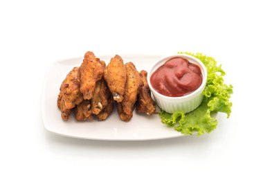 Kızarmış tavuk kanadı.