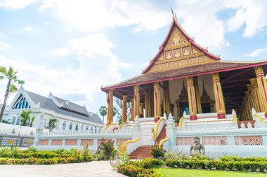 Haw Phra Kaew Tapınağı'nda güzel mimari