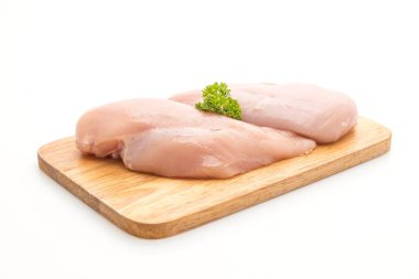 Taze çiğ tavuk filetosu.