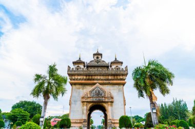 Patuxay anıt Vientiane, Laos.