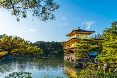 Kinkakuji Tapınağı (altın köşk güzel mimari)