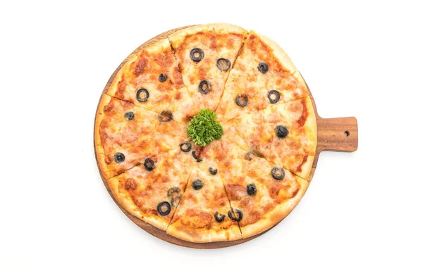 biberli pizza zeytin ile