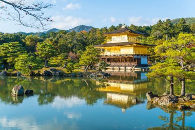 Kinkakuji Tapınağı (altın köşk güzel mimari)