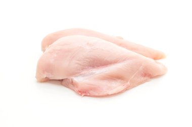 Taze çiğ tavuk filetosu.