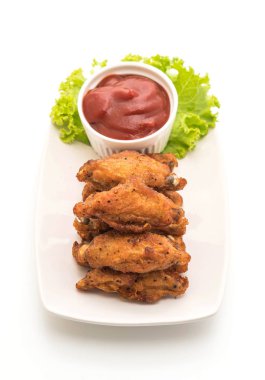 Kızarmış tavuk kanadı.