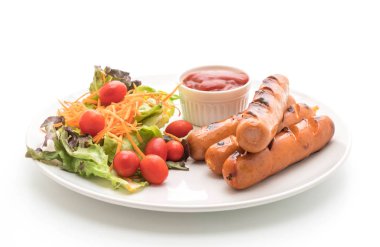 sebzeli ızgara sosis