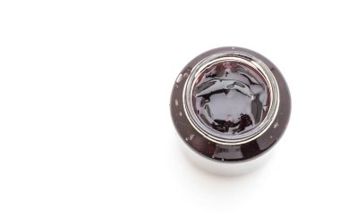 Böğürtlenli reçel kavanoz içinde