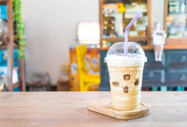 Buzlu kapuçino kahve frappe 