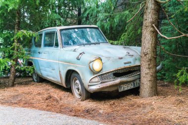 Osaka, Japonya - 21 Kasım 2016: Harry Potter ve büyücü dünya