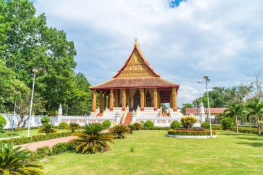 Haw Phra Kaew Tapınağı'nda güzel mimari