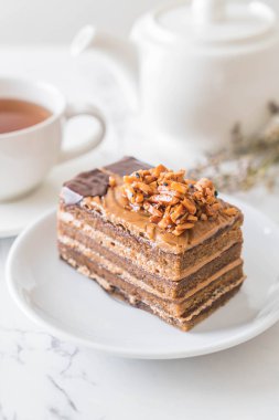 Kahveli kurabiye kek