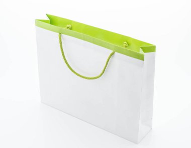 Beyaz alışveriş çantası