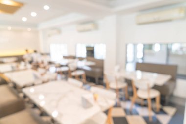 Restoran soyut bulanıklık