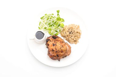 sebzeli ızgara tavuk biftek