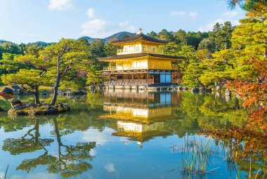 Kinkakuji Tapınağı (altın köşk güzel mimari)