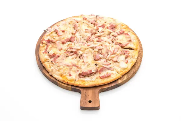 Pizza Tarte flambe — Fotografia de Stock