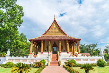 Haw Phra Kaew Tapınağı'nda güzel mimari
