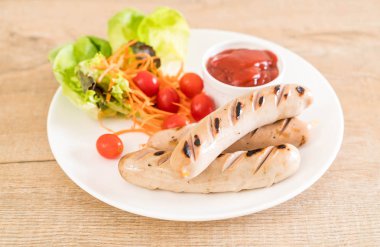 sebzeli ızgara sosis