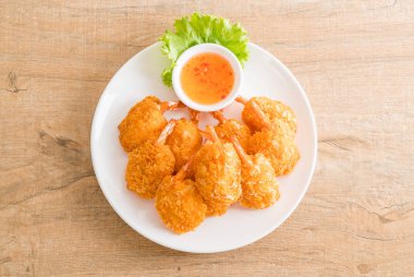 derin yağda kızartılmış karides