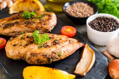 ızgara tavuk biftek