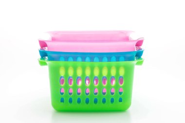 renkli plastik sepet 