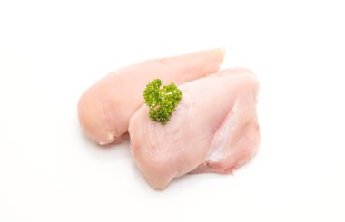 Taze çiğ tavuk filetosu.