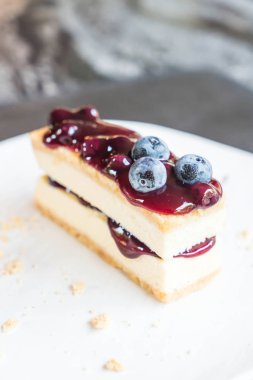 yaban mersini peynirli kek