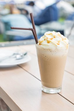 buzlu kapuçino kahve