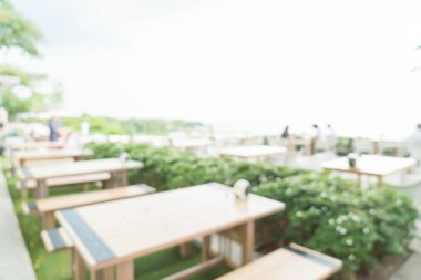 Restoran soyut bulanıklık