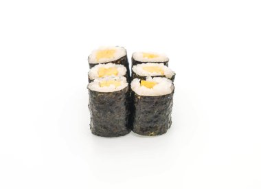 tatlı yumurta maki (tamago) - Japon gıda tarzı