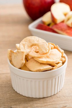 Kurutulmuş elma cips