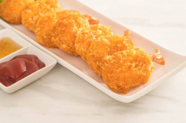 derin yağda kızartılmış karides