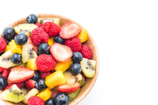 Mixed fresh fruits (strawberry, raspberry, blueberry, kiwi, mang — Stock Photo, Image