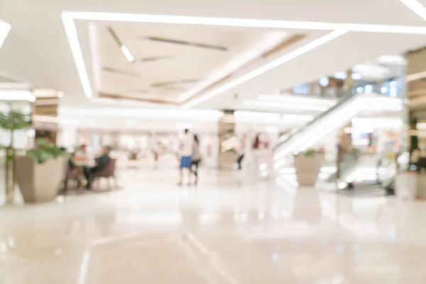 Abstract blur retail store in luxury shopping mall — Stock Photo, Image