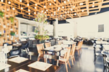 soyut bulanıklık ve ufuk içinde Restoran